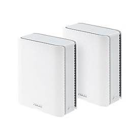 ASUS ZenWiFi BD4 - WLAN-System - (2 Router) - bis zu 455 m² - Netz 1GbE, Wi-Fi 7, 2.5GbE, 5GbE - Wi-Fi 7