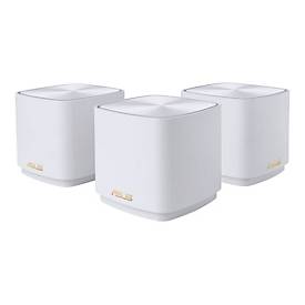 ASUS ZenWiFi XD4 Plus - WLAN-System - (3 Router) - bis zu 446 m² 1GbE - Wi-Fi 6 - Dual-Band