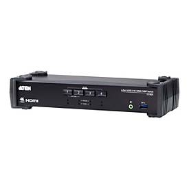 ATEN CS1824 KVMP Switch - KVM-/Audio-/USB-Switch - 4 x KVM/Audio/USB - 1 lokaler Benutzer - Desktop - für VanCryst VS182