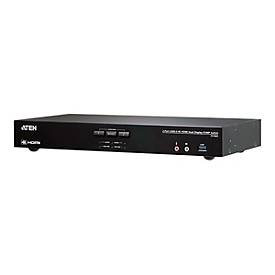 ATEN CS1842 2-Port USB 3.0 4K HDMI Dual Display KVMP Switch - KVM-/Audio-/USB-Switch - 2 x KVM/Audio/USB - 1 lokaler Ben