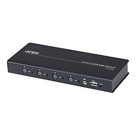 ATEN CS724KM USB Boundless KM Switch - Schalter Tastatur/Maus/USB/Audio - 4 x Tastatur/Maus/USB/Audio - 1 lokaler Benutz