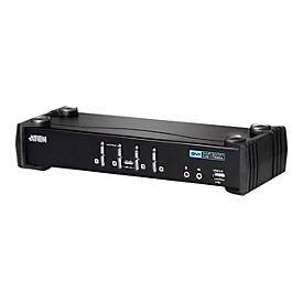 ATEN CubiQ CS1764A - KVM-/Audio-Switch - 4 x KVM/Audio - 1 lokaler Benutzer - Desktop