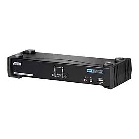 ATEN CubiQ CS1782A - KVM-/Audio-Switch - 2 x KVM/Audio - 1 lokaler Benutzer - Desktop