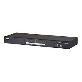 ATEN USB DVI Dual View KVMP Switch CS1644A - KVM-/Audio-/USB-Switch - 4 x KVM/Audio/USB - 1 lokaler Benutzer - Desktop