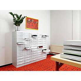 ATLANTA Ablagekorb PAS-Plus 80, DIN C4, Polystyrol, 1 geschlossener Schub