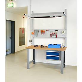 Aufbauportal & Aufbausäulen Set, für niedrige Aufbauten, pulverbeschichtet, H 1600 mm