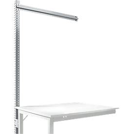 Aufbauportal f. Ansatztisch STANDARD Arbeitstisch-/Werkbanksystem UNIVERSAL/PROFI, 1250 mm, alusilber