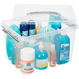 Aufbewahrungsbox Sunware Q-line, Deckel mit Griff, 22 l, L 400 x B 300 x H 260 mm