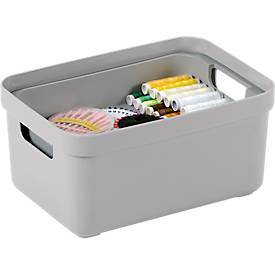 Aufbewahrungsbox Sunware Sigma Home, 5 l, hellgrau