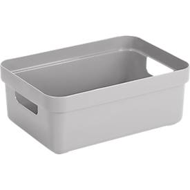 Aufbewahrungsbox Sunware Sigma Home, 9 l, hellgrau