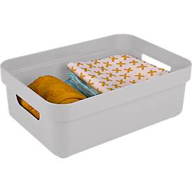 Aufbewahrungsbox Sunware Sigma Home, 9 l, hellgrau