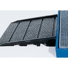 Auffahrrampe aus PE, 940 x 900 x 175 mm