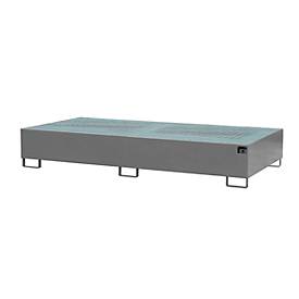 Auffangwanne AW 1000-2, grau RAL 7005