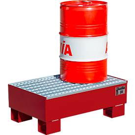 Auffangwanne AW 60-1/M rot RAL3000