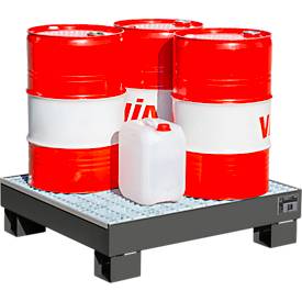 Auffangwanne AW 60-2/M grau RAL7005