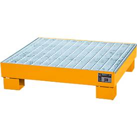 Auffangwanne AW 60-2/M orange RAL2000