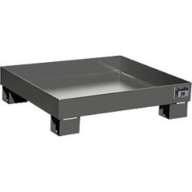 Auffangwanne AW60-2 grau RAL7005