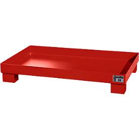Auffangwanne AW60-3 rot RAL3000