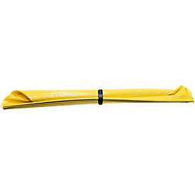 Auffangwanne für Kleingebinde Quick, Volumen 170 l, faltbar, B 1200 x T 1200 x H 120 mm, PVC, gelb