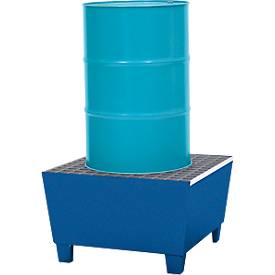 Auffangwanne WG 20, für 1 x 200 l Fass, lackiert