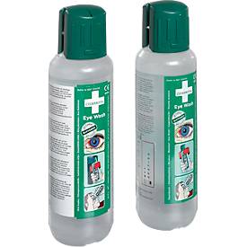 Augenspülflasche Cederroth, 2 x 500 ml, integrierter Augennapf, Staubschutzkappe, Haltbarkeit 4,5 Jahre