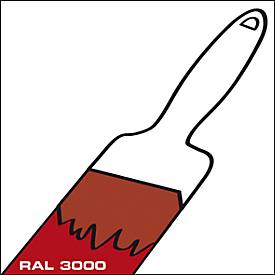 Außenwandlackierung für SAFE Gefahrstoff-Lagercontainer isoliert STI 4000