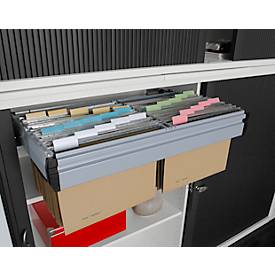 Auszugsperre, für Querrollladenschrank, für 2 Ordnerhöhen