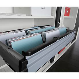 Auszugsperre, für Querrollladenschrank, für 3 Ordnerhöhen