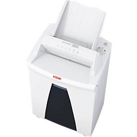 Autofeed Aktenvernichter HSM SECURIO AF300, Sicherheitsstufe 5, Partikelschnitt 1,9 x 15 mm, 10 Blatt, weiß