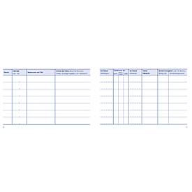 Avery Zweckform 222-10 Fahrtenbuch, A6 Querformat, 10er Pack, FSC®-Papier, weiß
