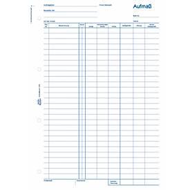 AVERY® Zweckform Aufmaßbuch Nr. 1318, 2 Blatt Blaupapier