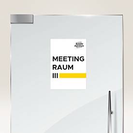 Avery Zweckform Etiketten 6603, universal, ultragrip, geeignet für Inkjet- & Laserdrucker, 210 x 297 mm, 65 Stück/65 A4-Bogen, FSC®-Papier, weiß