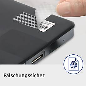 Avery Zweckform Etiketten L6113-20, fälschungssicher, extrem robust, 45,7 x 21,2 mm, 960 Stück/20 A4-Bogen, Folie, weiß