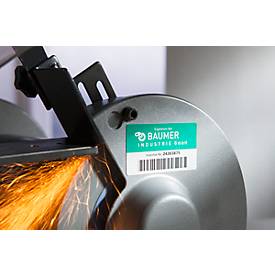 Avery Zweckform Etiketten L7917-10, ultraresistent, geeignet für Laserdrucker, 210 x 297 mm, 10 Stück/10 A4-Bogen, Polyethylen-Folie, weiß