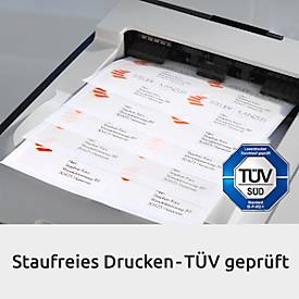 Avery® Zweckform Etiketten LR3475-10, A4, universell, permanenthaftend, druckergeeignet, Recycling-Papier, rechteckig, naturweiß, 240 Stück auf 10 Bogen