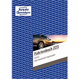 Avery Zweckform Fahrtenbuch Nr. 223