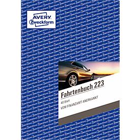 Avery Zweckform Fahrtenbuch Nr. 223