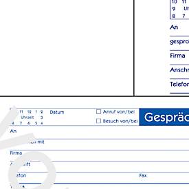 Avery Zweckform Gesprächsnotiz Nr. 1210