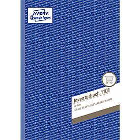 AVERY® Zweckform Inventurbuch, 50 Originale Nr. 1101