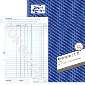 AVERY® Zweckform Inventurbuch, 50 Originale Nr. 1101