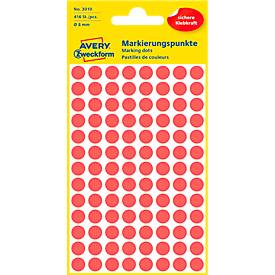 AVERY Zweckform Markierungspunkte 3010, rot