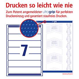 AVERY® Zweckform Ordner-Etiketten, ultragrip, 700 Stück