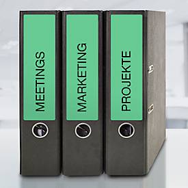 AVERY® Zweckform Ordner-Etiketten, ultragrip, breit, grün, 80 Stück