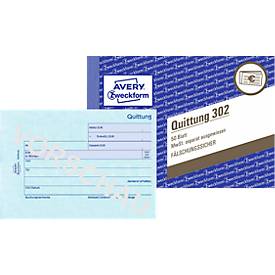 Avery Zweckform Quittung, MwSt. Nr. 302