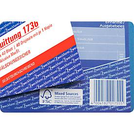 AVERY® Zweckform Rechnung, 1. und 2. Blatt bedruckt Nr. 1734