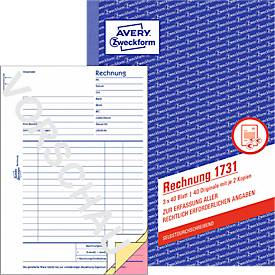 Avery Zweckform Rechnung Nr. 1731