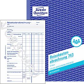 AVERY® Zweckform Reisekostenabrechnung, Nr. 743