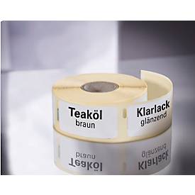 Avery® Zweckform Rollenetiketten, kompatibel mit DYMO® LabelWriter™ Serie 300/400/450/4XL/Wireless, permanenthaftend, B 102 x H 59 mm, weiß, 300 Stück