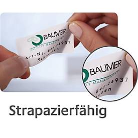 Avery® Zweckform Rollenetiketten, kompatibel mit DYMO® LabelWriter™ Serie 4XL, permanenthaftend, B 159 x H 104 mm, weiß, 200 Stück