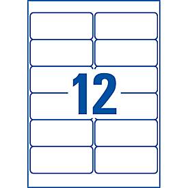 AVERY® Zweckform Ultra-Resistente Folien-Etiketten L7913-10, 99,1 x 42,3 mm, 120 Etiketten